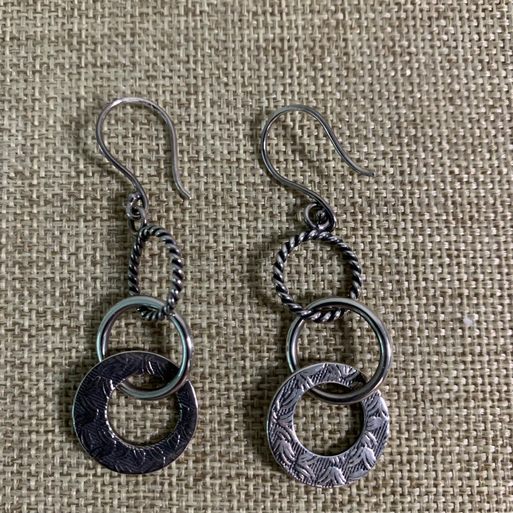 Silpada Retired Sterling Silver Earrings 36$